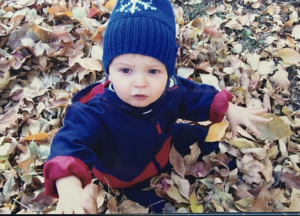 C. Fair as a baby in a pile of leaves